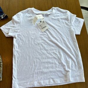 NWT Zara women cropped t shirt XS